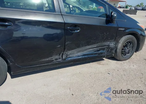 2012 Toyota Prius Two z USA, uszkodzony, nr VIN JTDKN3DU9C5410022